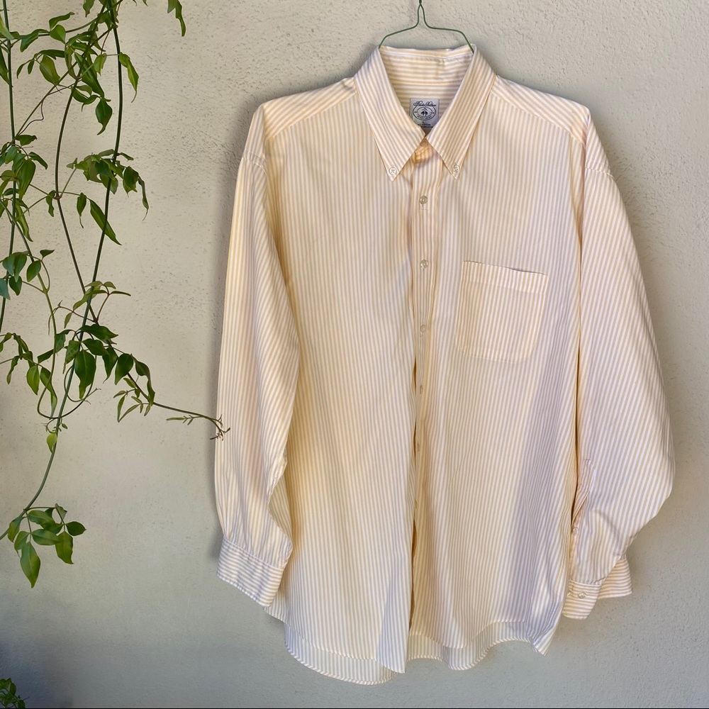 Brooks Brothers Dress Shirt Size Large